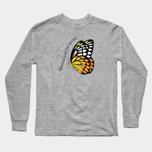 Jezebel Butterfly - Adventure is on the Horizon! Long Sleeve T-Shirt